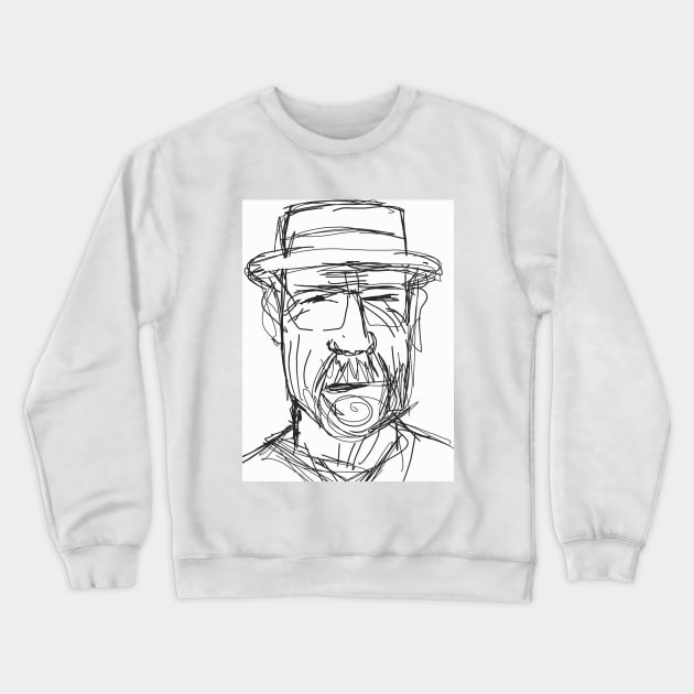 Walter White - Breaking Bad Crewneck Sweatshirt by Idrawfaces